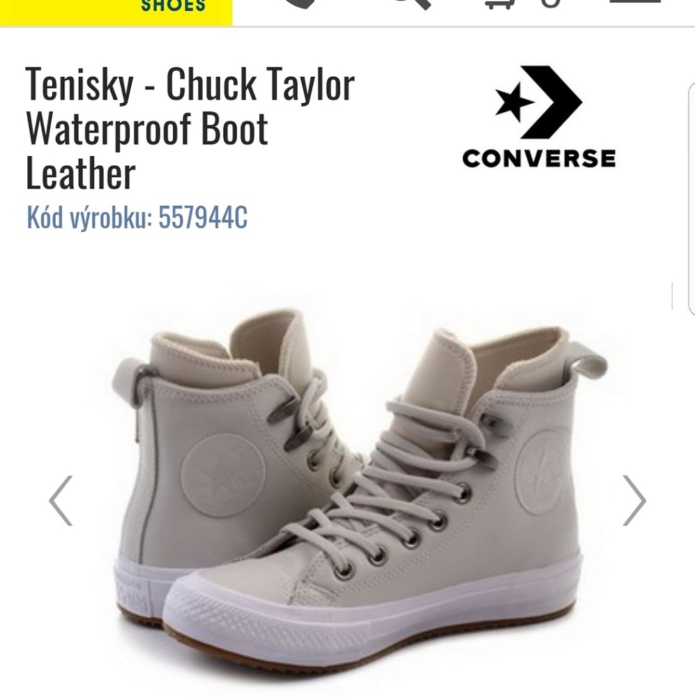 Chuck Taylor Waterproof Boot Leather converse